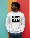 NYC "City That Never Sleeps" Light -  Unisex Premium Sweatshirt