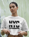 NYC Alvora Crop Tee  for Women