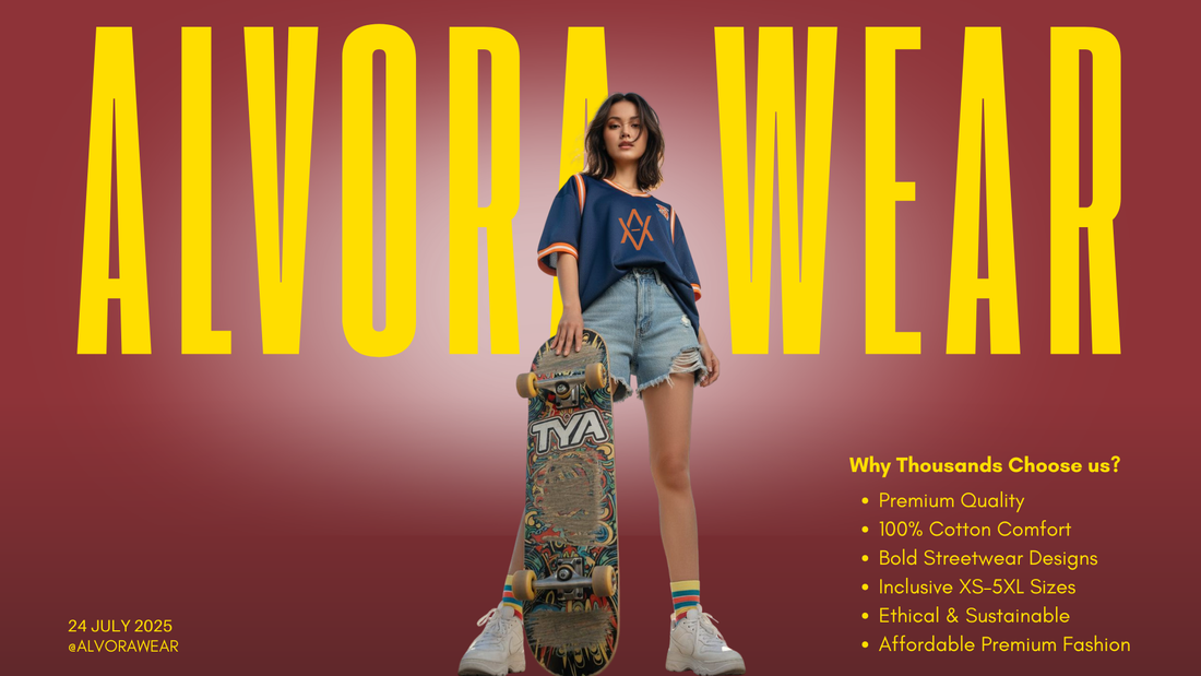 Why is Alvora the no.1 choice for Graphic tees, hoodies and street attire?