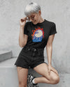 Relaxing Kitty Dark Soft T Shirt for Cat Lovers - Unisex