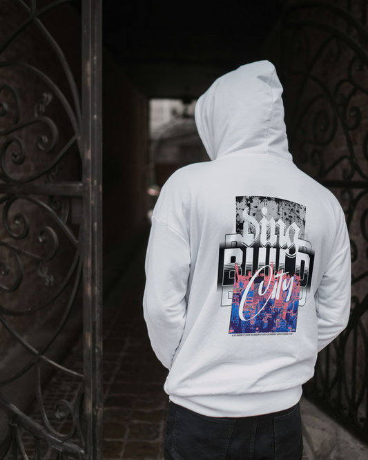 Build City Unisex Graphic Premium Hoodie - 100 % Cotton