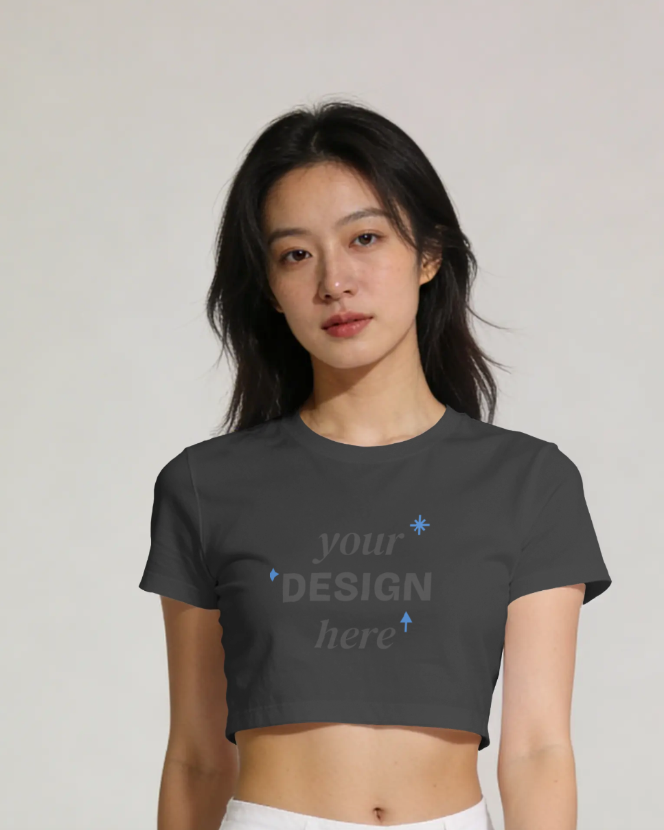 Customize printing Croptop