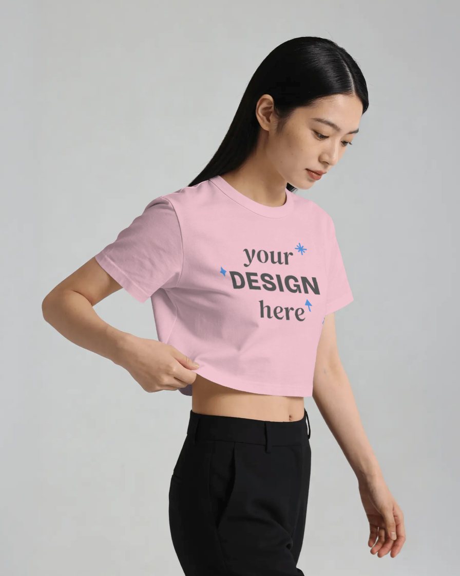 Custom print Croptop