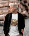 Limited Edition Skull Graphic Tee Unisex Heavy Cotton by Alvora