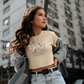 Floral Bloom Women's Crop Tee – Alvora Wear